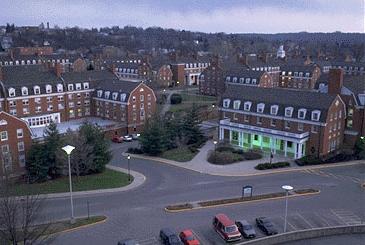 Photo of James Hall, located on West Green